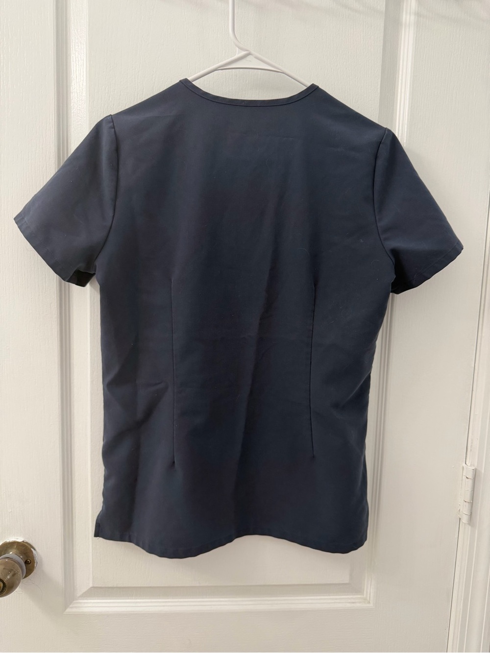 Figs Catarina One-Pocket Dark Gray Scrub Top (Size XS) - Picture 8 of 11
